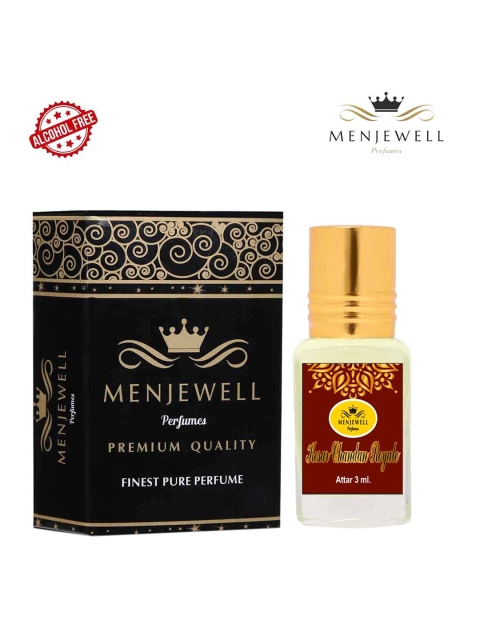 

Menjewell Kesar Chandan Finest Pure Perfume 3 ml, Transparent