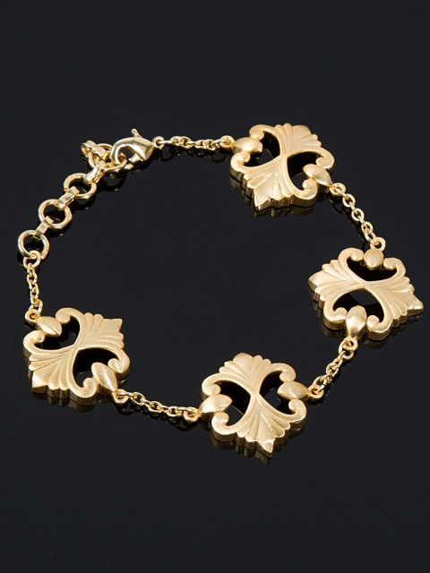 

Studio Voylla Baroque Gold-Plated Bracelet