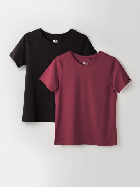 

The Souled Store Women Multicoloured 2 T-shirt, Multi