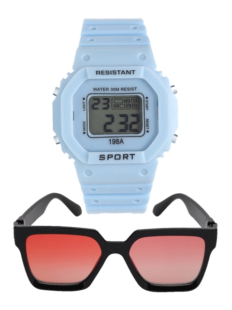 

Fantasy World Kids Blue & Orange Watch Gift Set FWGiftSet-198A-BL-WAL-09