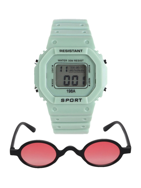 

Fantasy World Kids Green & Red Watch Gift Set FWGiftSet-198A-GR-ADOR-06