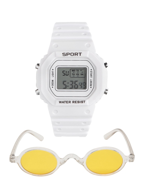 

Fantasy World Kids White Watch Gift Set FWGiftSet-198A-WH-ADOR-05