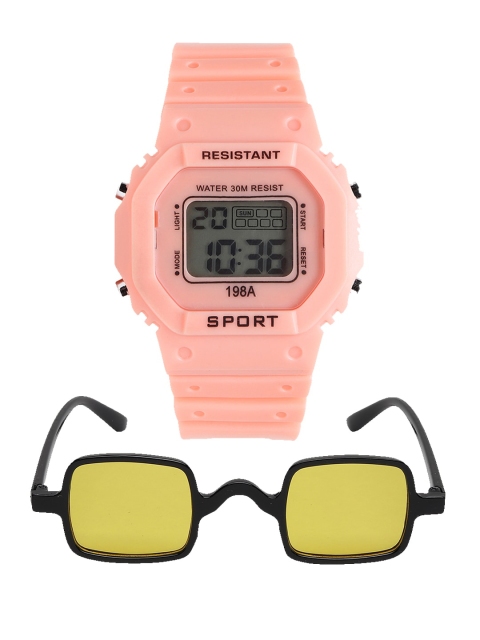 

Fantasy World Kids Orange & Yellow Watch Gift Set FWGiftSet-198A-OR-FAREW-08