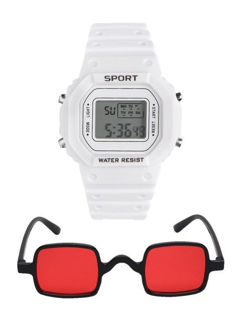 

Fantasy World Kids White Watch Gift Set FWGiftSet-198A-WH-FAREW-07