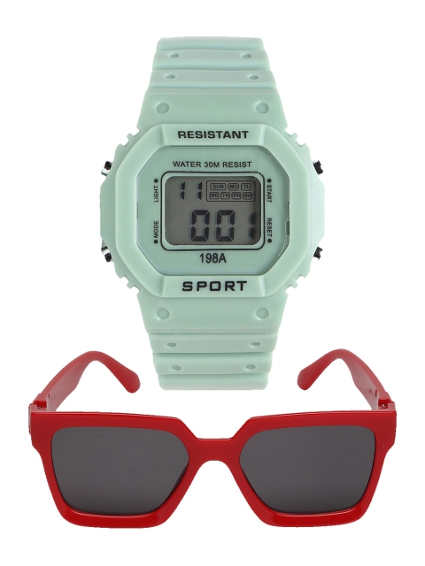 

Fantasy World Kids Green & Red Watch Gift Set FWGiftSet-198A-GR-WAL-07