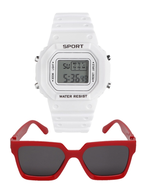 

Fantasy World Kids White & Red Watch Gift Set FWGiftSet-198A-WH-WAL-07