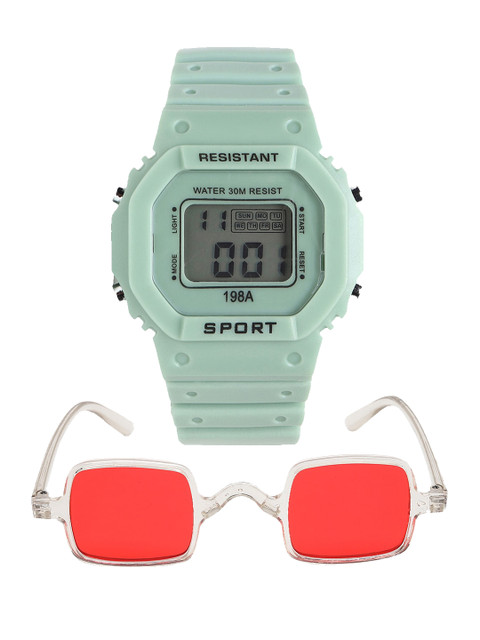 

Fantasy World Kids Green & Red Watch Gift Set FWGiftSet-198A-GR-FAREW-09