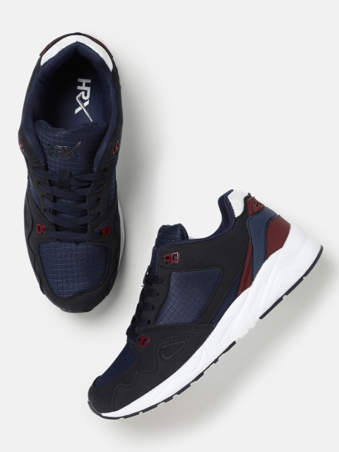 

HRX by Hrithik Roshan Men City Walk Navy Athleisure Sneakers, Navy blue