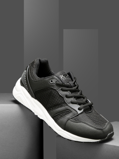 

HRX by Hrithik Roshan Men City Walk Black Athleisure Sneakers