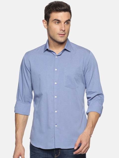 

DON VINO Men Blue Relaxed Party Shirt