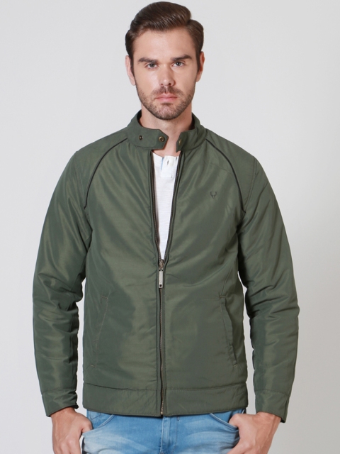 

Allen Solly Green Bomber Jacket