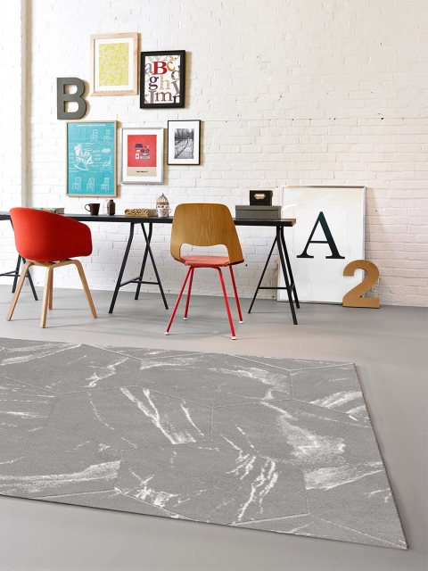 

Ddecor Grey Abstract Contemporary Carpet