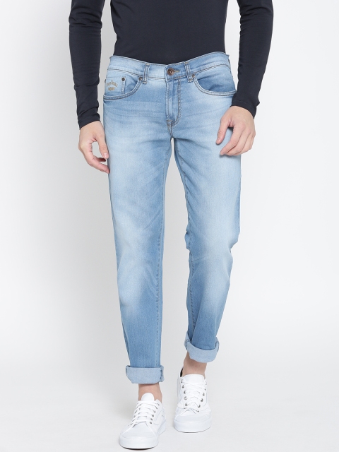 

Pepe Jeans Men Blue Low-Rise Clean Look Stretchable Jeans
