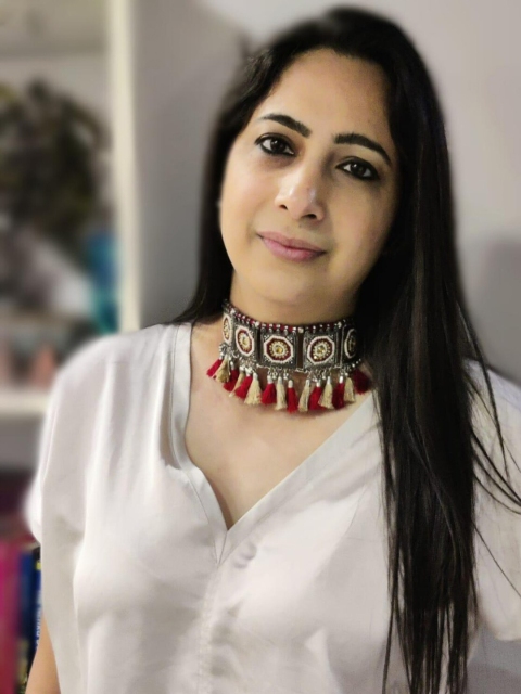 

FIROZA Brown & Red Choker Necklace
