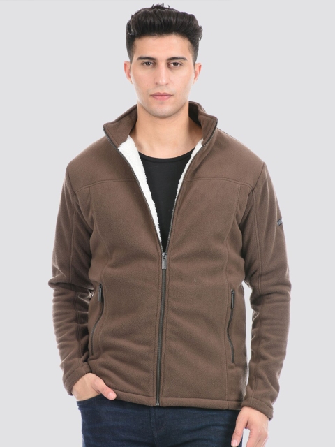 

LONDON FOG Men Brown Solid Sweatshirt