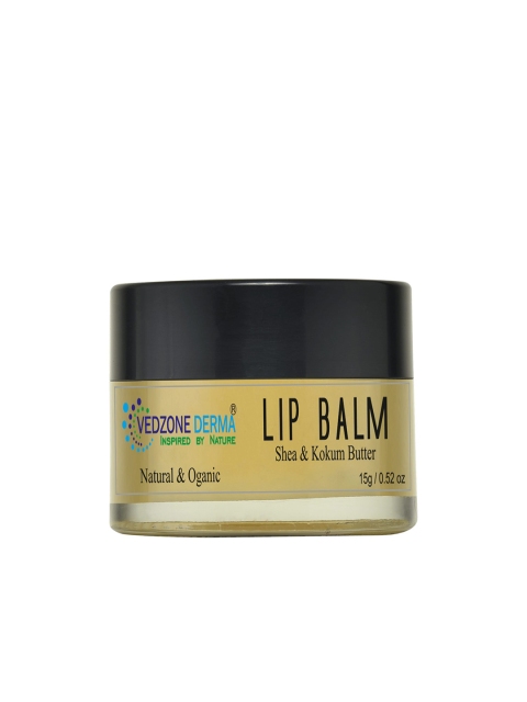 

Vedzone Derma Shea & Kokum Butter Lip Balm 15 gm, Yellow