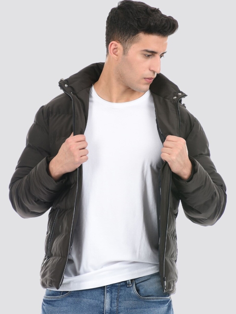 

LONDON FOG Men Black Puffer Jacket