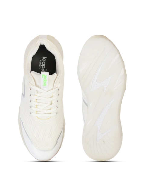 

Liberty Men White Mesh Running Non-Marking Shoes