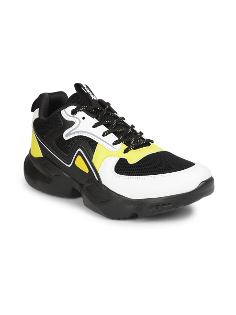 

Liberty Men Black Mesh Running Non-Marking Shoes