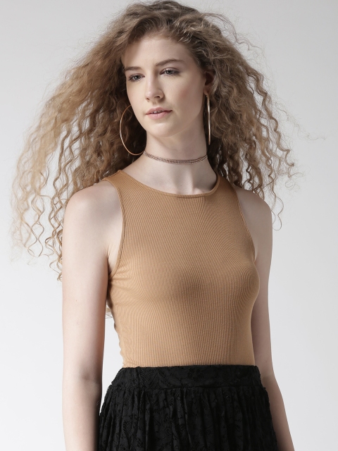 

FOREVER 21 Brown Bodysuit
