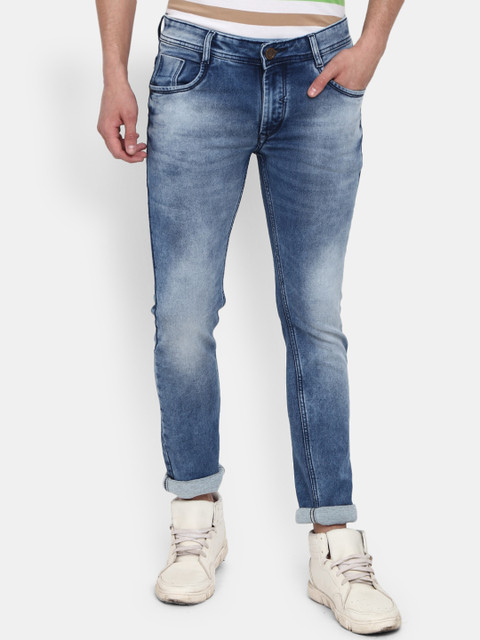 

V-Mart Men Blue Heavy Fade Jeans