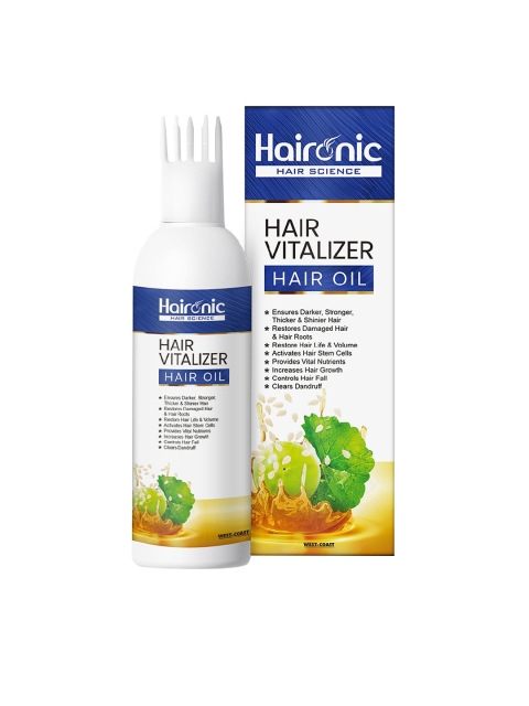 

Haironic Hair Science Hair Vitalizer Hair Oil 100ml, White
