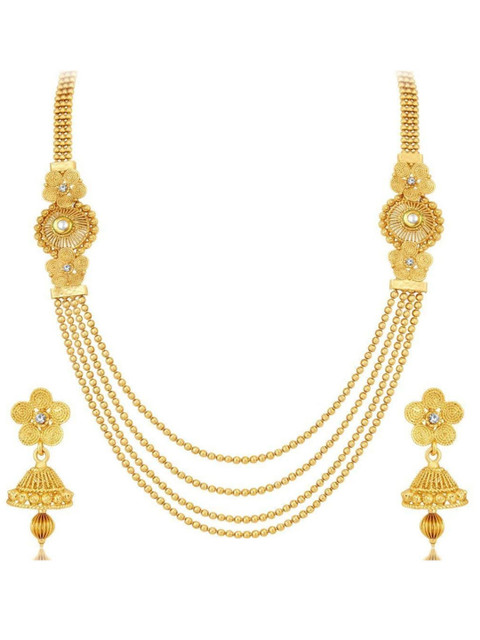 

Efulgenz Gold-Plated Jewellery Set