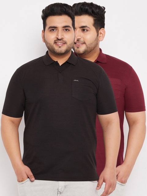 

Adobe Men Multicoloured 2 Polo Collar T-shirt, Multi
