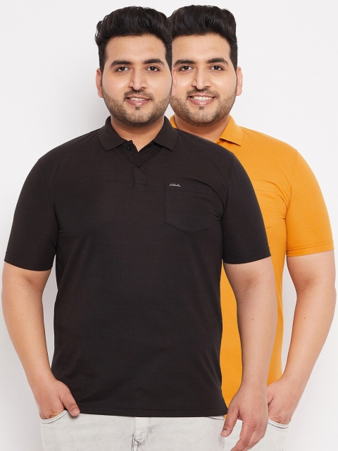 

Adobe Men Multicoloured 2 Polo Collar T-shirt, Multi