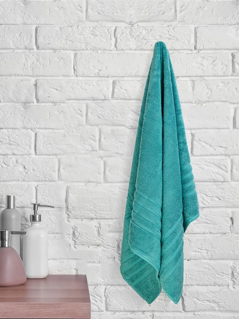 

Boutique Living India Teal Solid 550 GSM Bamboo Bath Towels