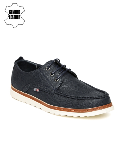 

Arrow Men Navy Blue Derby Casual Shoes