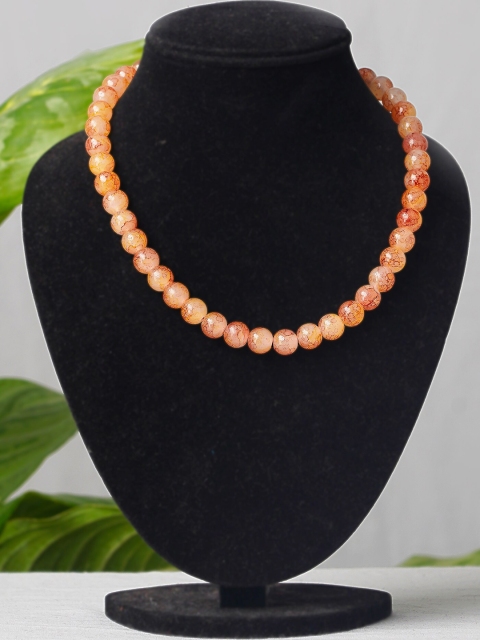 

Unnati Silks Red Beaded Necklace