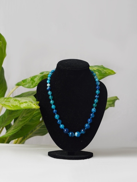 

Unnati Silks Blue Beaded Necklace