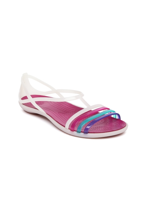 

Crocs Women Multicoloured Isabella Sandal W Flats, Multi