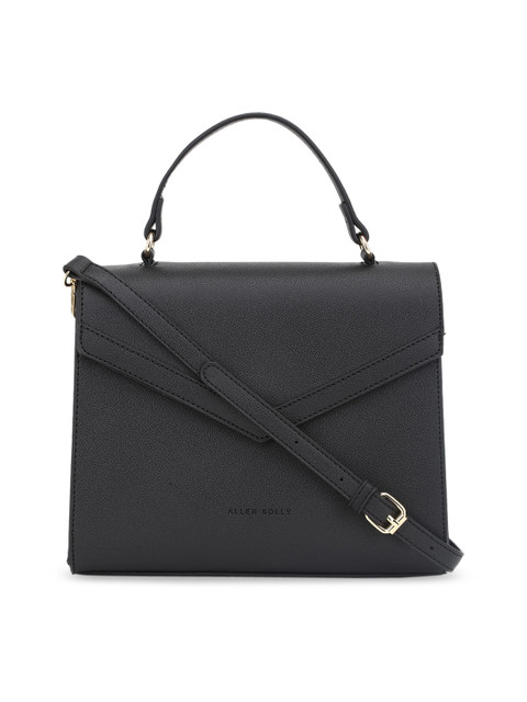

Allen Solly Woman Black PU Structured Satchel