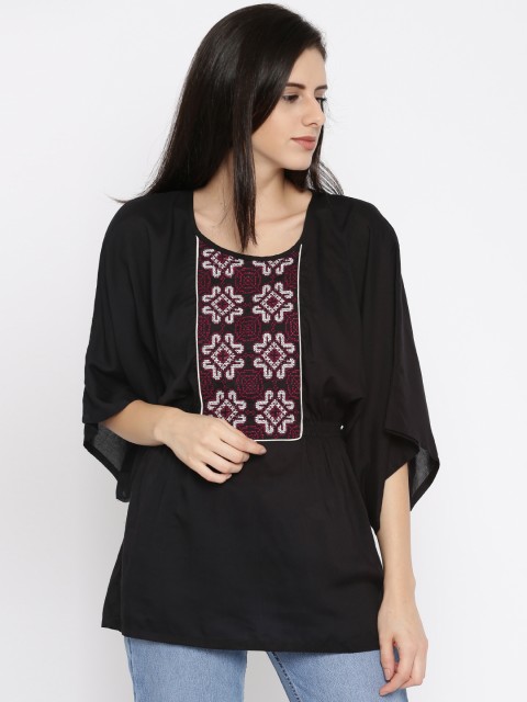 

The Kaftan Company Black Top