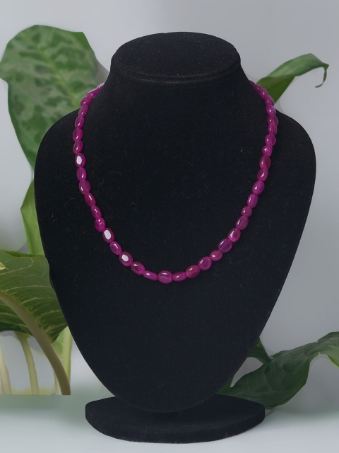 

Unnati Silks Pink Necklace