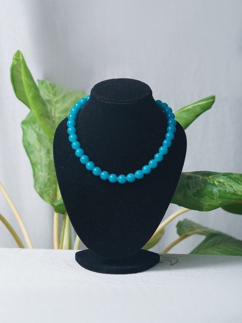 

Unnati Silks Blue Beaded Necklace