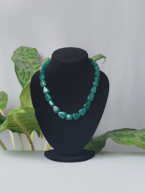 

Unnati Silks Green Beaded Necklace