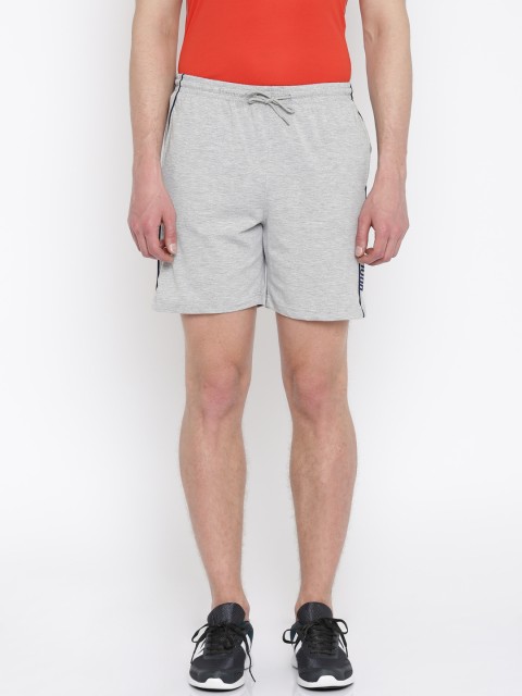 

Proline Active Men Grey Melange Comfort Fit Shorts
