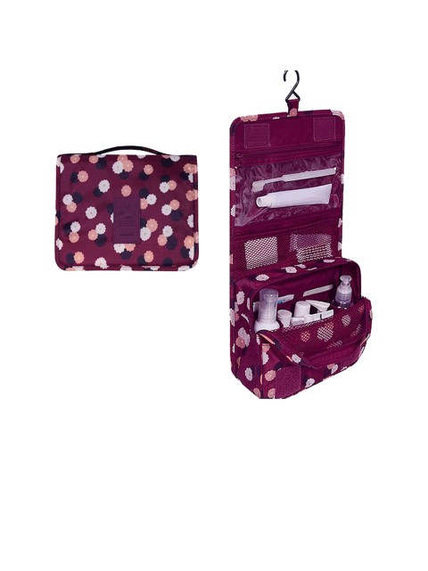 

HOUSE OF QUIRK Maroon Printed Foldable Storage Organizers