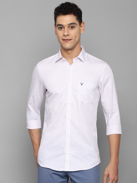

Allen Solly Men White Slim Fit Cotton Casual Shirt