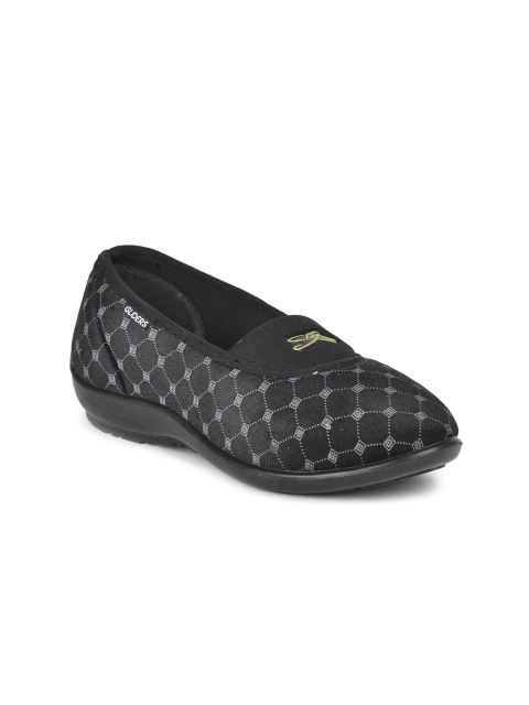 

Liberty Women Black Printed Slip-On Sneakers