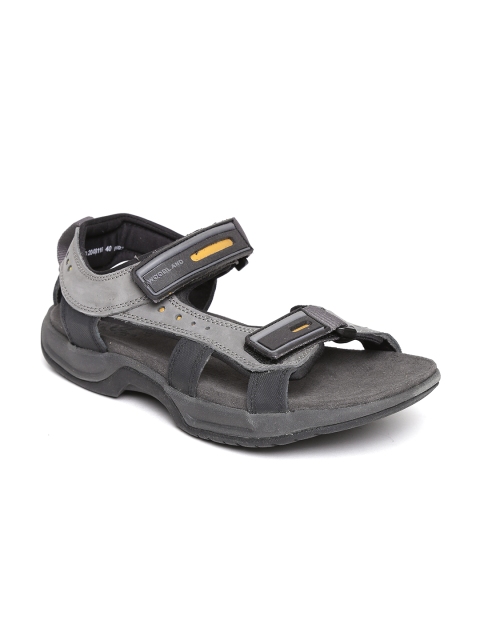 

Woodland ProPlanet Men Grey Leather Sandals