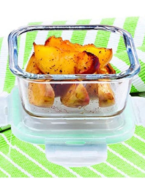 

SignoraWare Blue Solid Lock-N-Store Glass Storage Container