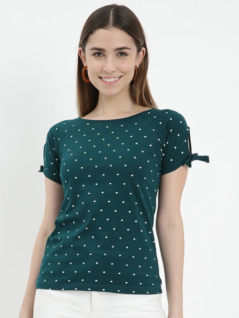

V2 Value & Variety Blue Print Styled Back Top