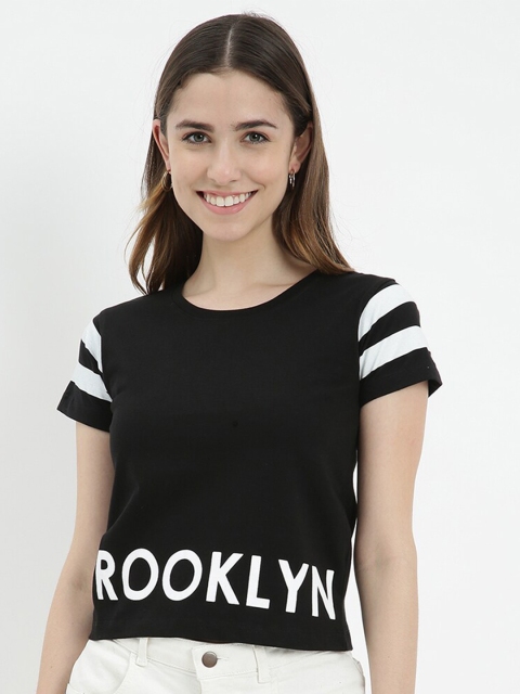 

V2 Value & Variety Black Print Top