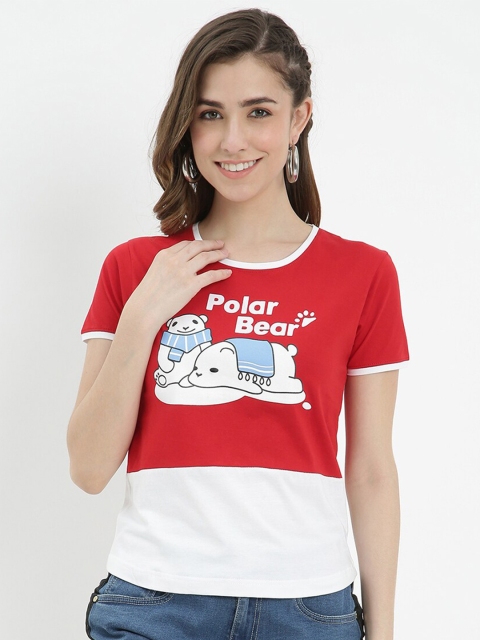 

V2 Value & Variety Red Print Top