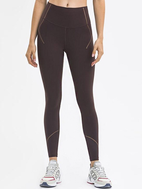 

URBANIC Women Coffee Brown Solid Tights