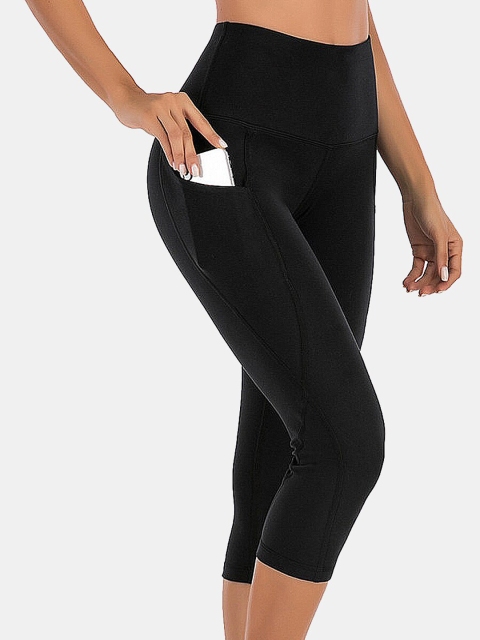 

URBANIC Women Black Solid Tights